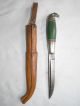 Altes Finnland Messer Signiert Finnenmesser Pferdekopf Jagdmesser Vintage Knife Jagd & Fischen Bild 1