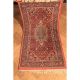 Schöner Handgeknüpfter Blumen Teppich Herati Bid Jaahha Carpet Tappeto 145x75cm Teppiche & Flachgewebe Bild 1