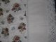 Bunte Tischdecke Mit Spitze 140 X 114cm Baumwolle,  50/60 - Iger Jahre Chabby Chic Tischdecken Bild 2
