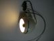 1970er Kugellampe - Bogenlampe - Wall Lamp Vintage - Weiß/chrom/plexi - 1970-1979 Bild 10