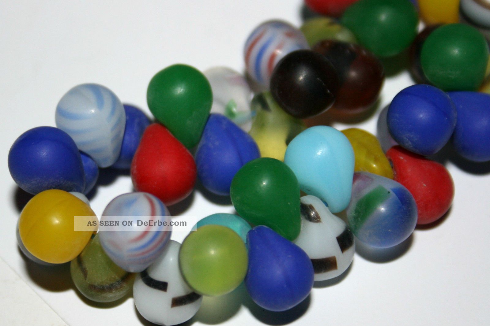 Mali Wedding Beads Fulani Böhmen Trade Beads Tropfen Perlen Afrika Bild