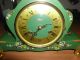 Kaminuhr Tischuhr Holzgehäuse Uhr Marke Weltmeister Fhs - Uhrwerk Buffetuhr Antik Antike Originale vor 1950 Bild 7