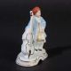 Musiker Bass Sitzendorf Porzellan Thüringen Figur Porcelain Figurine Nach Marke & Herkunft Bild 1