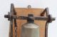 Hof - Glocke Mit AufhÄngung Und Kette - 19 Jhdt - Antike Bild 1