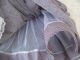 Alte Puppenkleidung Grey Mauve Dress Outfit Vintage Doll Clothes 55 Cm Girl Original, gefertigt vor 1970 Bild 3