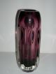 Schwere Massive Kristall - Vase Italien Murano? Überfang 1,  7 Kg 22 Cm Nachlass Kristall Bild 3