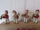 8 Musizierende Knaben Bisquit Porzellan Um 1925 Original, gefertigt vor 1970 Bild 3