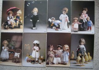 Puppenkleidung 8 Schnitte 30 - 45er Puppen Kleidchen Hosen F.  Schildkröt Kruse Bild