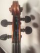 Alte Meister Violine Geige 4/4 Old Master Violin Grafeted Neck Lab Reichel 1729 Musikinstrumente Bild 4
