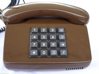 Tastentelefon Post Tel 0164 Der 80er Jahre Telefono Telephone Betriebsbereit Bild