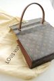 Orig.  Louis Vuitton Designer Handtasche Braun Gold Klassiker Top - Accessoires Bild 6