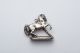 Alter Charivari Anhänger Pferd M.  Sockel Dachauer Tracht Uhrkette Massiv Silber Volkskunst Bild 1