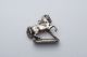 Alter Charivari Anhänger Pferd M.  Sockel Dachauer Tracht Uhrkette Massiv Silber Volkskunst Bild 2