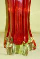 Murano Sommerso Glas Zipfelvase Vase Um 1960 - 6 - Armig - 34cm - 1600 Gramm Glas & Kristall Bild 3