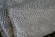 Webdecke Decke Tischdecke Rechteckig 143 X 169 Weiß Überwurf Baumwolle Shabby Tischdecken Bild 3