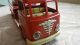 Sehr Seltene Alter Feuerwehr Auto Von Patent Gama Mechanik 29 Cm Original, gefertigt 1945-1970 Bild 1