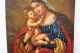 Ölgemälde,  Maria Mit Jesuskind Sakrales Thronende Maria Mit Christuskin Gemälde vor 1700 Bild 4