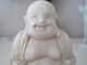 Alter Chinesischer Buddha Aus Edlem Bein Geschnitzt Auf Holzsockel Beinarbeiten Bild 3