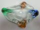 Mstisov Rhapsody Bowl Design Frantizek Zemek Blue Green Pink Amber /74 Glas & Kristall Bild 1