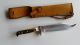 Großes Puma Bowie Messer 6376 Unbenutzt Von 1973 Knife Couteau Germany Solingen Jagd & Fischen Bild 9