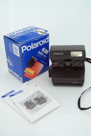 Orig Polaroid 636 Autofocus Sofortbildkamera Ovp,  Bda - Instant Camera - Bild