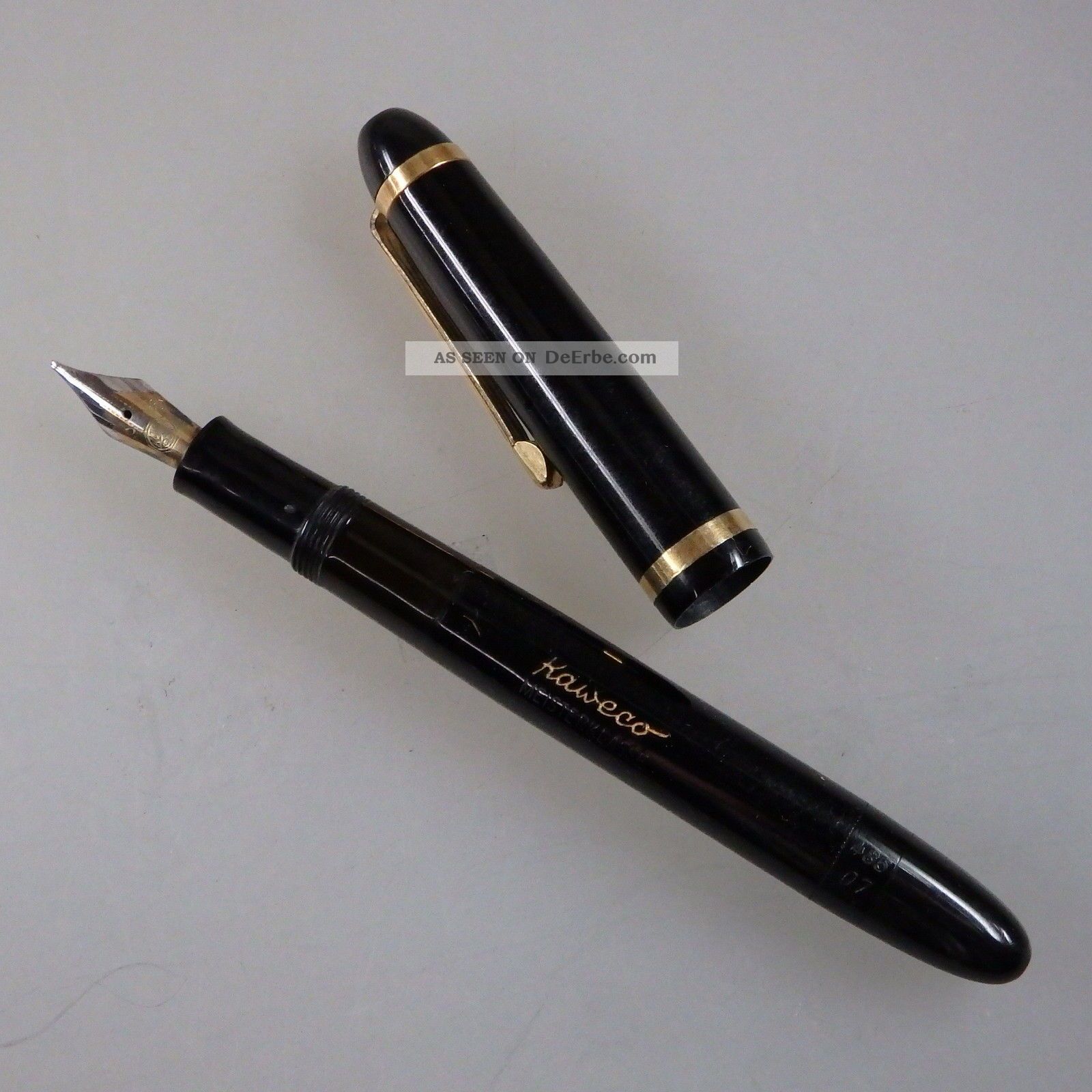 Füllfederhalter Kolbentechnik Kaweco Meisterklasse Um 1930 (39130) Antike Bürotechnik Bild
