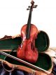 Alte,  Schöne Geige,  1 Geigenbogen,  Geigenkasten,  Um 1900 Musikinstrumente Bild 2
