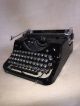Mechanische Schreibmaschine Mercedes Selekta Portable Typewriter Antike Bürotechnik Bild 1