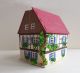 Basteln H16095 7 Cm Scale 1/144 Pocket Baby House Mit Dachgaube Und Tapete Puppenstuben & -häuser Bild 3