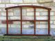 Eisenfenster Mit Stichbogen - Schöne Antik - Form Stallfenster Für Gartenmauer Nostalgie- & Neuware Bild 1
