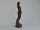 Collectible Exquisite Old Sandalwood Carving Goddess Figure Statue Antike Bild 1