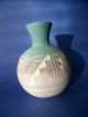 Indianische Vase,  Mesa Verde Pottery,  Colorado,  Navajo,  Eingeritztes Dekor Nach Form & Funktion Bild 5