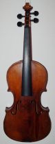 Sehr Alte 4/4 Geige - Violine Musikinstrumente Bild 1