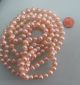Perlenkette Zuchtperlen Süßwasser Endlos Apricot 120 Cm Lang (352) Ketten Bild 2