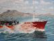 Maritim Kunst Gemälde Marinemaler Sachse,  Repro V.  1992 - Rarität Nautika & Maritimes Bild 2