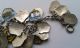 Armband Mit 32 Wappen Silber Bracelet With 32 Travel Charm Europe Silver Vintage Schmuck & Accessoires Bild 9