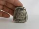 Old Chinesische Tibet Silver,  Silver Bar Coin 通宝 Carving 元宝 Antike Bild 1