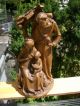 Holzfigur - Heiligenfigur - Blockkrippe - Krippenfigur - Oberammergau? - 50cm - Geschnitzt Holzarbeiten Bild 1