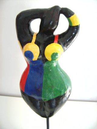 Tolle Nana - Hommage An Niki De Saint Phalle - Skulptur - Frau - Deko 2 Bild