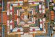 Signier Meisterwerk Kalachakra Mandala Tibet Nepal Thangka Tanka Handpainted A11 Entstehungszeit nach 1945 Bild 2