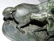 Sehr Alte Große U.  Schwere Pferde Skulptur Sig P.  J.  Mene 1900-1949 Bild 9