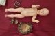 Nr P4 / Antike Masse Puppe Ca 42 Cm - Aus Puppensammlung Puppen & Zubehör Bild 5