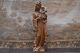 Holzfigur,  Madonna,  Maria Mit Kind,  Oberammergau,  68/55,  5 Cm Hoch Handgeschnitzt Holzarbeiten Bild 1