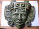 Wandbild Wand - Relief Maya - Azteken Gottheit Steinguss Jade - Optik ErbstÜck 60er J. Internationale Antiq. & Kunst Bild 1