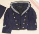 Kinder Matrosenanzug Marine Matrose Jacke Weste Alt 1930 - 50 Ddr Kostüm Fundus Kleidung Bild 1