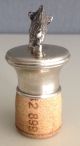 Edler Zierkorken,  Flaschenverschluss.  925 Silber,  Keiler. Objekte nach 1945 Bild 3
