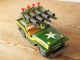 Us Army Jeep Mit Raketenwerfer Japan Blechspielzeug 60er Jahre Original, gefertigt 1945-1970 Bild 1