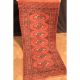 Schöner Feiner Handgeknüpfter Orient Teppich Buchara Jomut Rug Carpet 135x65cm Teppiche & Flachgewebe Bild 1