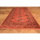 Schöner Feiner Handgeknüpfter Orient Teppich Buchara Jomut Rug Carpet 135x65cm Teppiche & Flachgewebe Bild 2