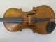 K) Alte Geige Violine Fidel Mit Holzkoffer Kasten Holzgeigenkasten Zubehör Musik Musikinstrumente Bild 10
